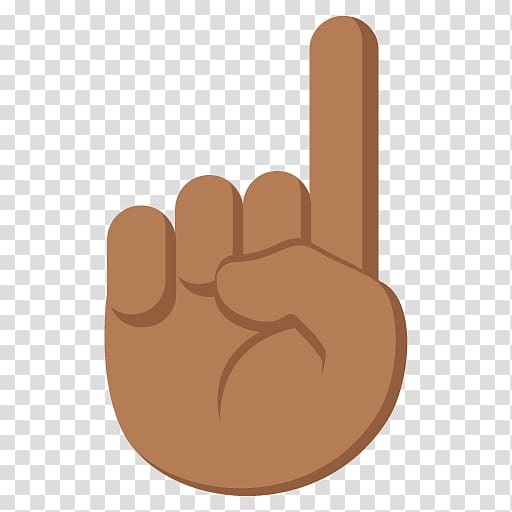Emoji Pointing Index finger Thumb Symbol, hand point