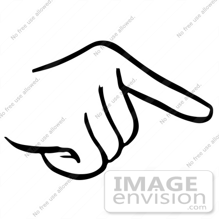pointing hand clipart span