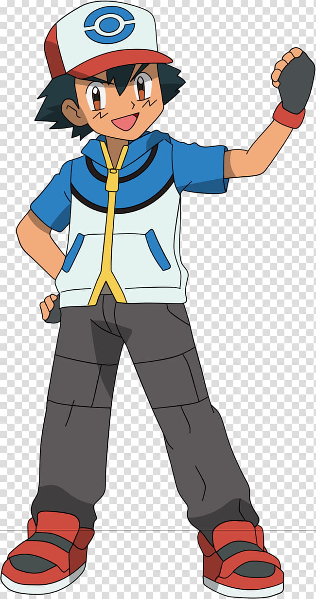 Ash Artwork BW, Ash Ketchum from Pokemon character
