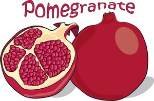 Free pomegranate cliparts.