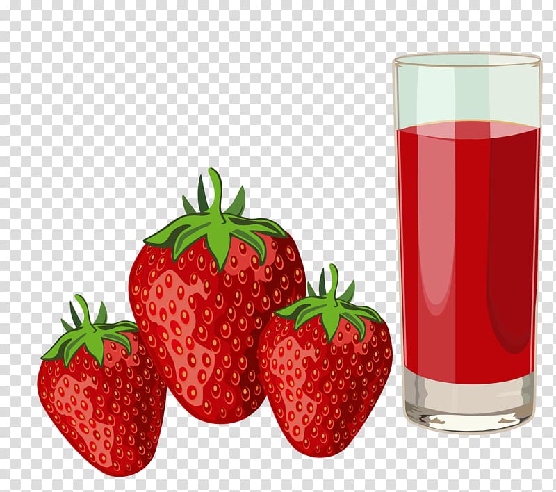Strawberry juice strawberry.