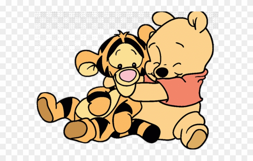Baby Winnie The Pooh And Tigger Clipart