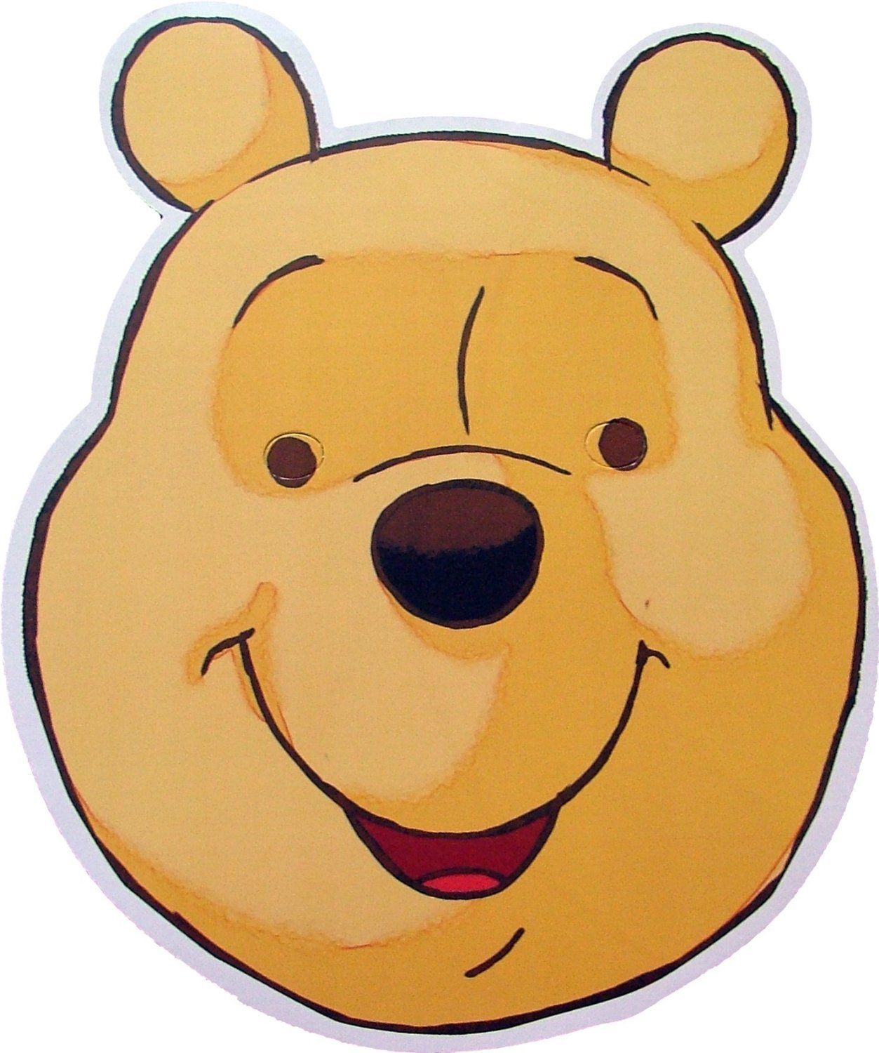 pooh clipart face