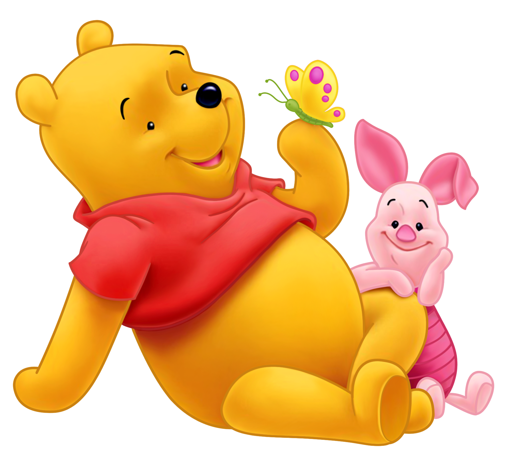 Winnie the Pooh and Piglet PNG Picture