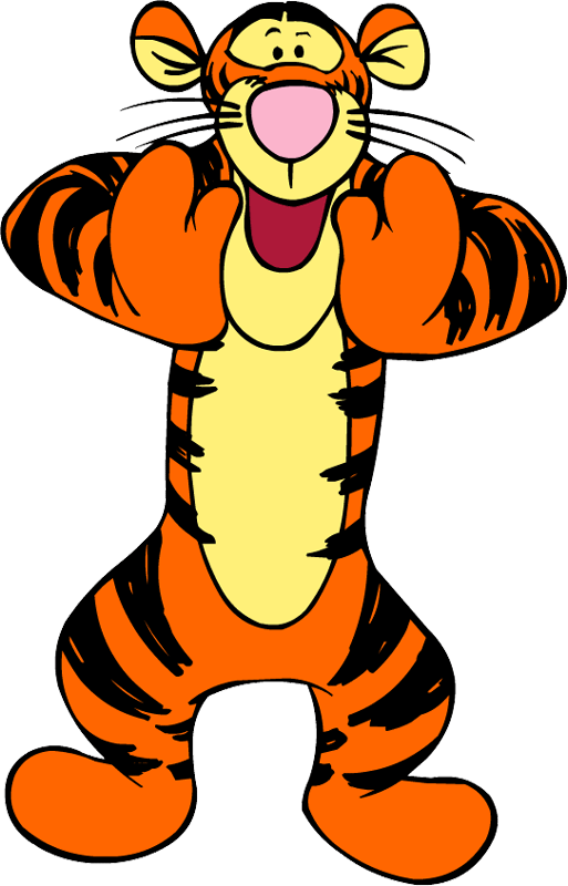 Clipart tiger pooh.