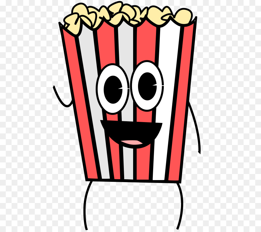 Popcorn Cartoon clipart