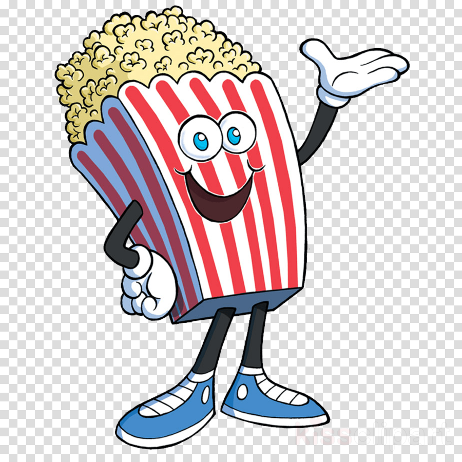 Popcorn cartoon clipart.
