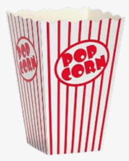 Free popcorn box.