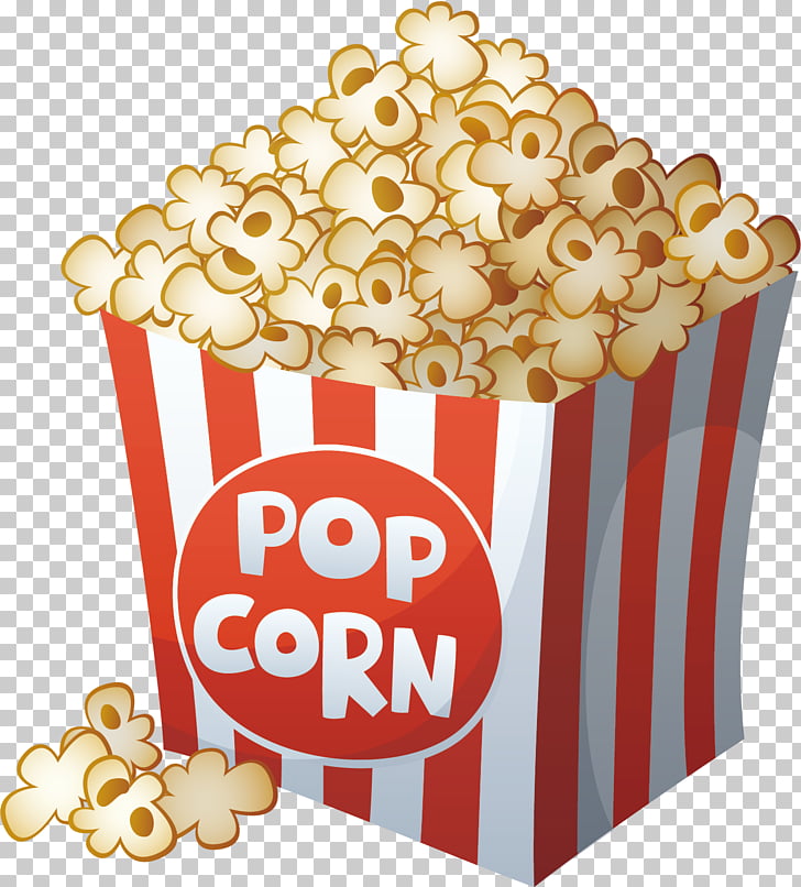 Popcorn cartoon film.