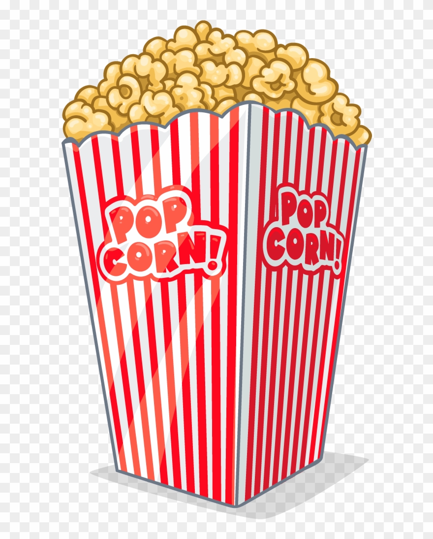popcorn clipart clear background