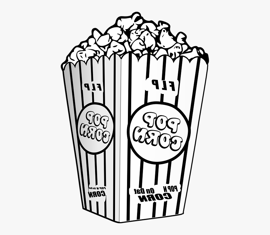Clipart Of Kernel, Popcorn To And Popcorn About