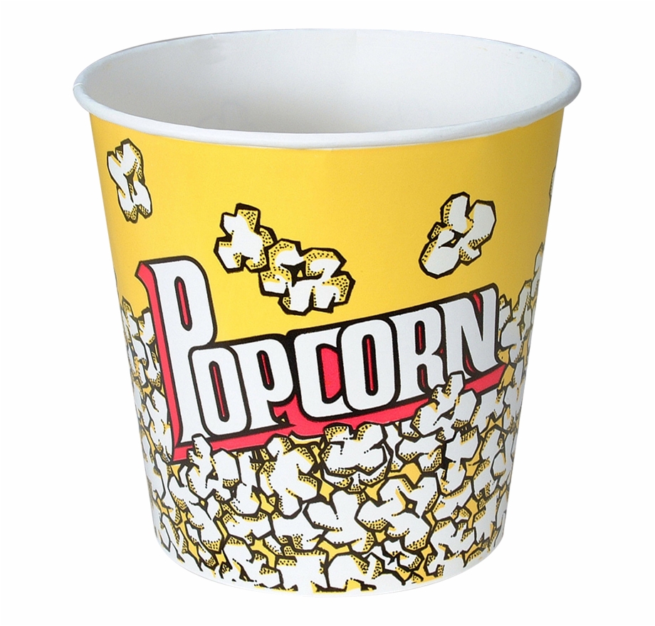Bucket popcorn png.