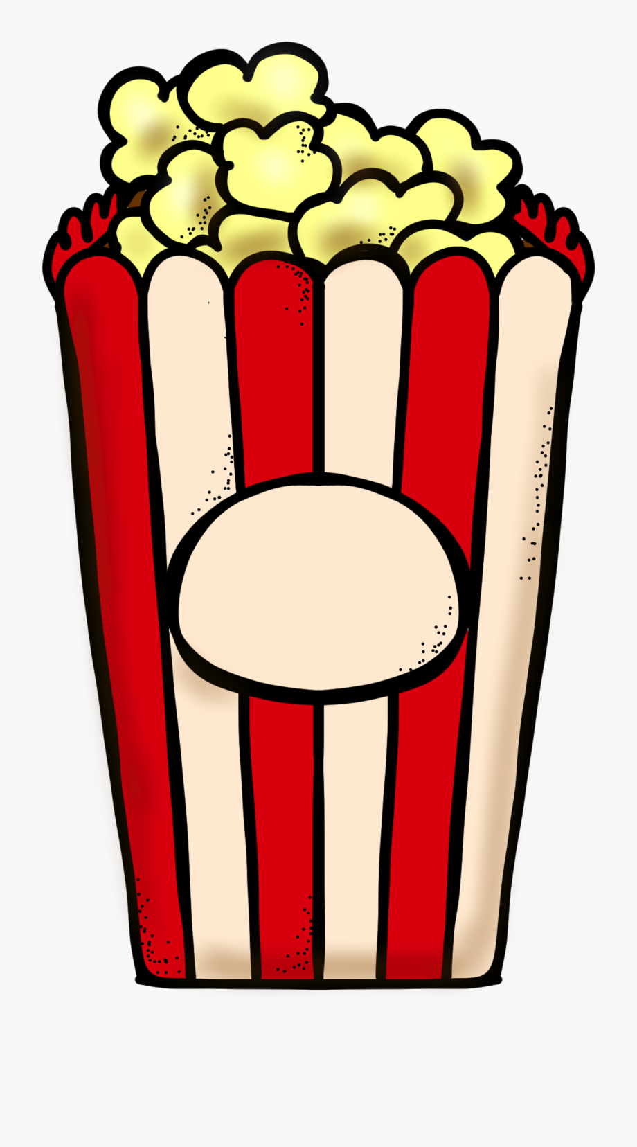 Melonheadz popcorn clipart.