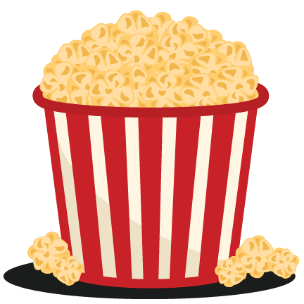 Popcorn Bucket SVG scrapbook cut file cute clipart files for