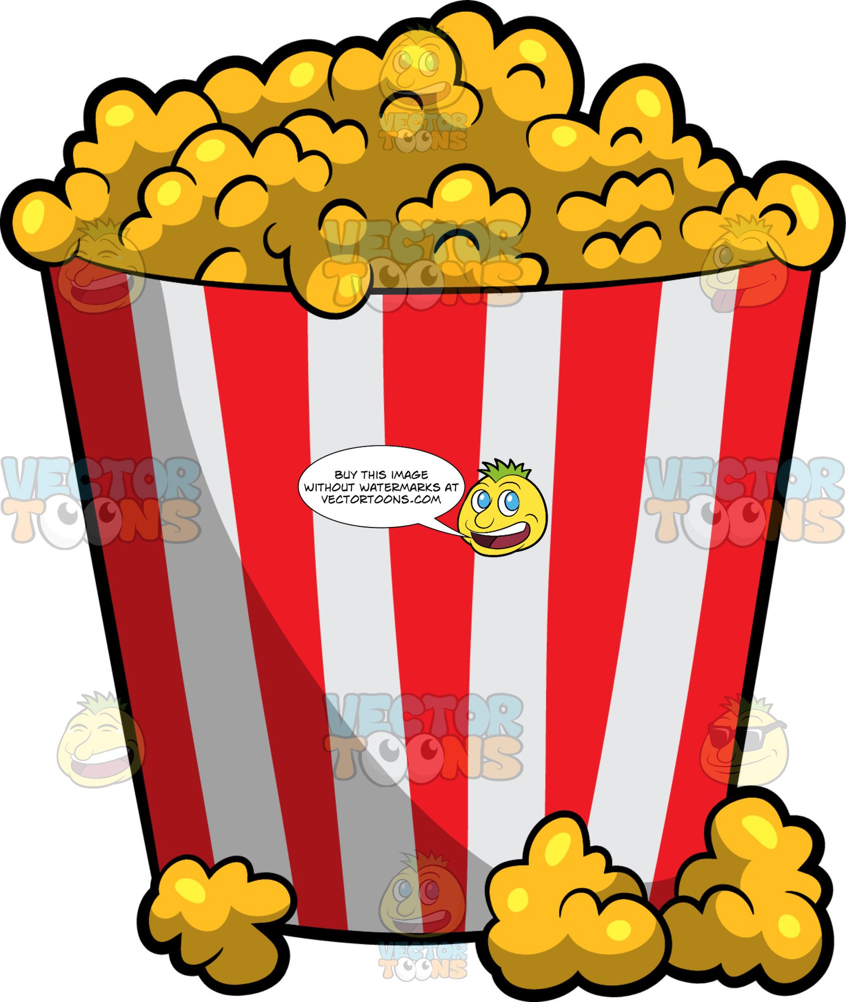 A Bucket Of Movie Theater Popcorn