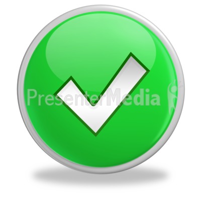 powerpoint clipart check mark