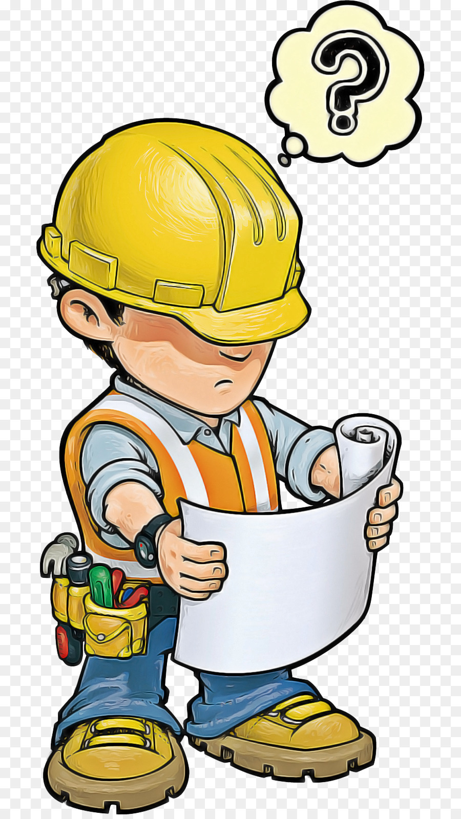 Clip art cartoon construction worker hard hat headgear png