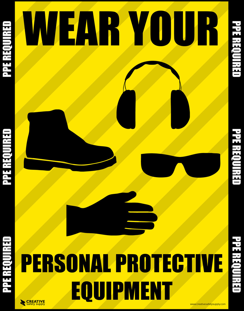 Wear Your Personal Protective Equipment