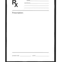 Blank prescription