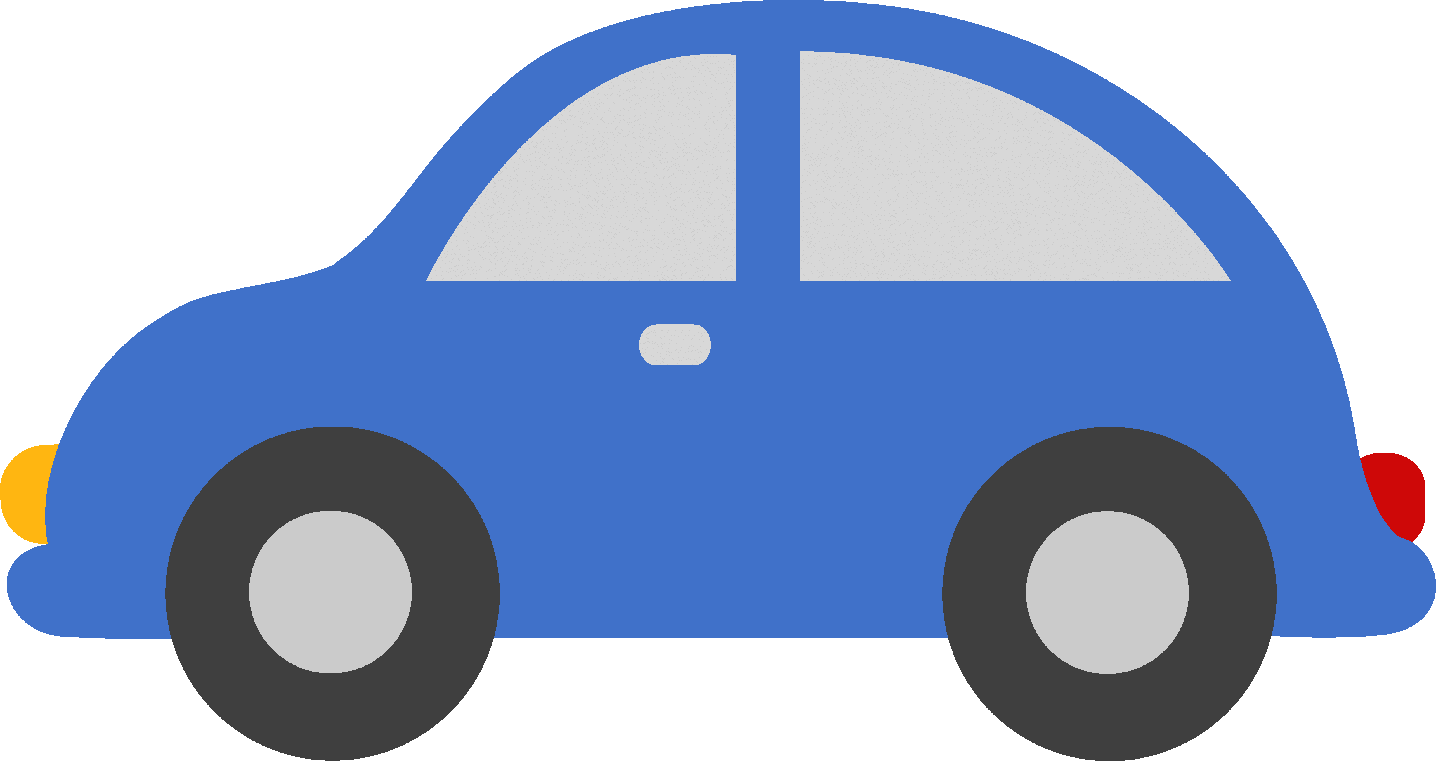 Toy car with price tag clipart