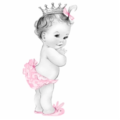 Princess Baby Girl Clipart
