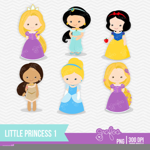 Baby disney princesses.