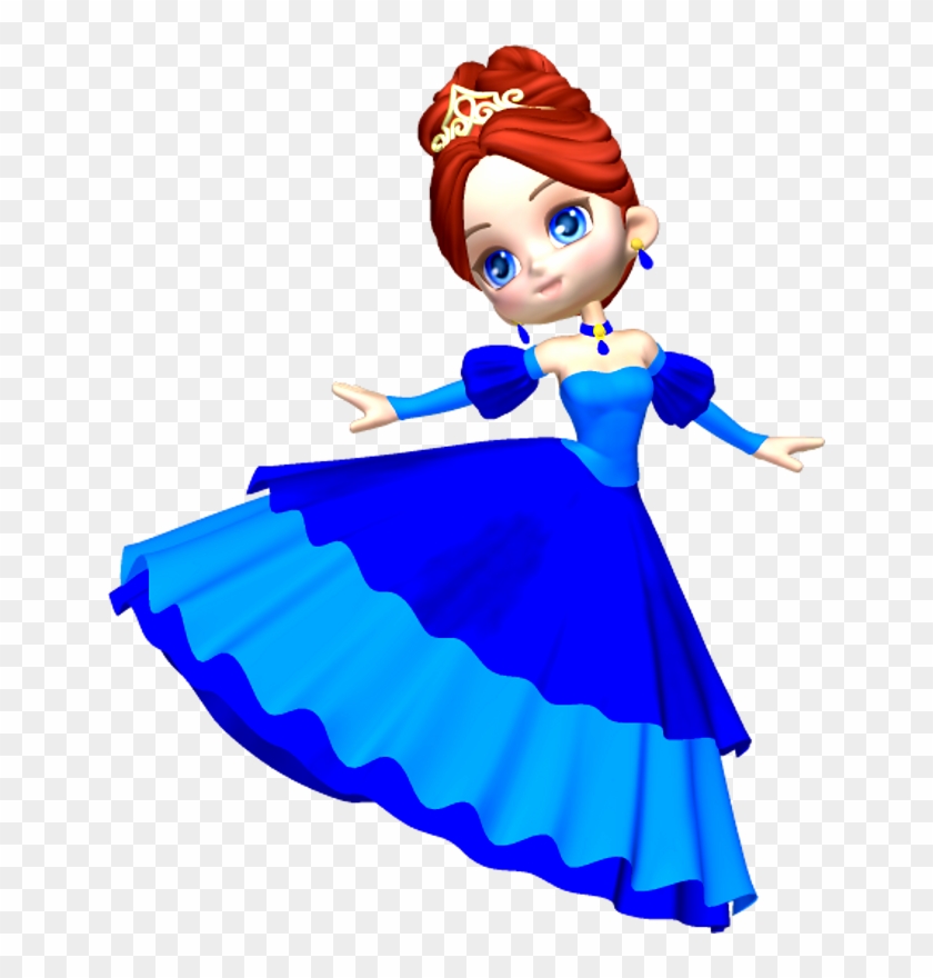 Clipart Png Princess In Blue Poser Png Clipart