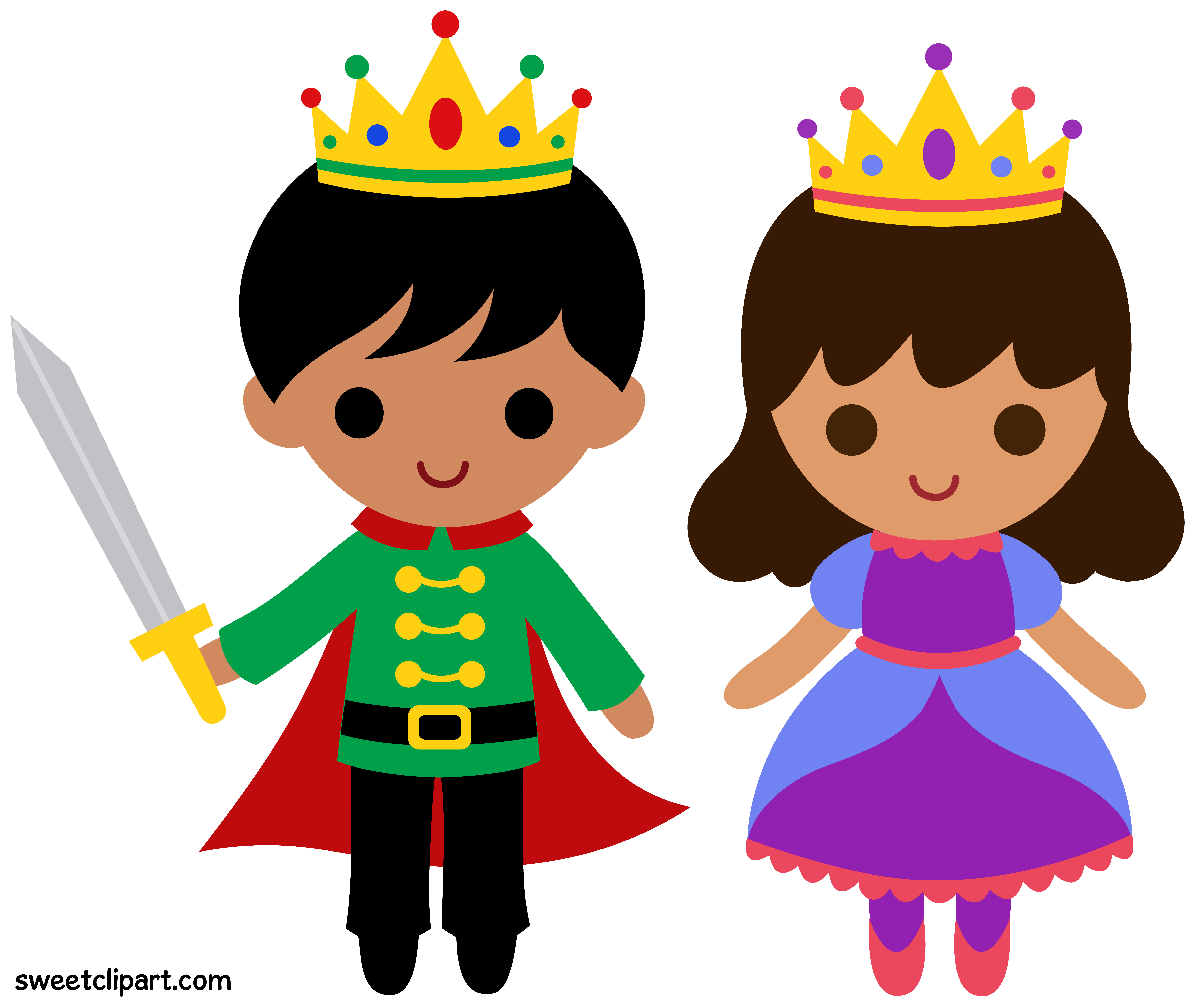 Prince and Princess Clip Art