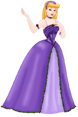 Purple disney princess.
