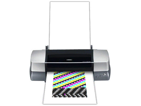 GIF printer printout inkjet
