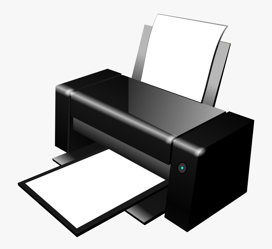 Printer inkjet sticker.