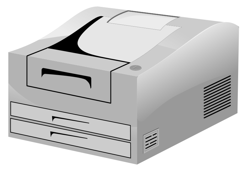 printer clipart laser