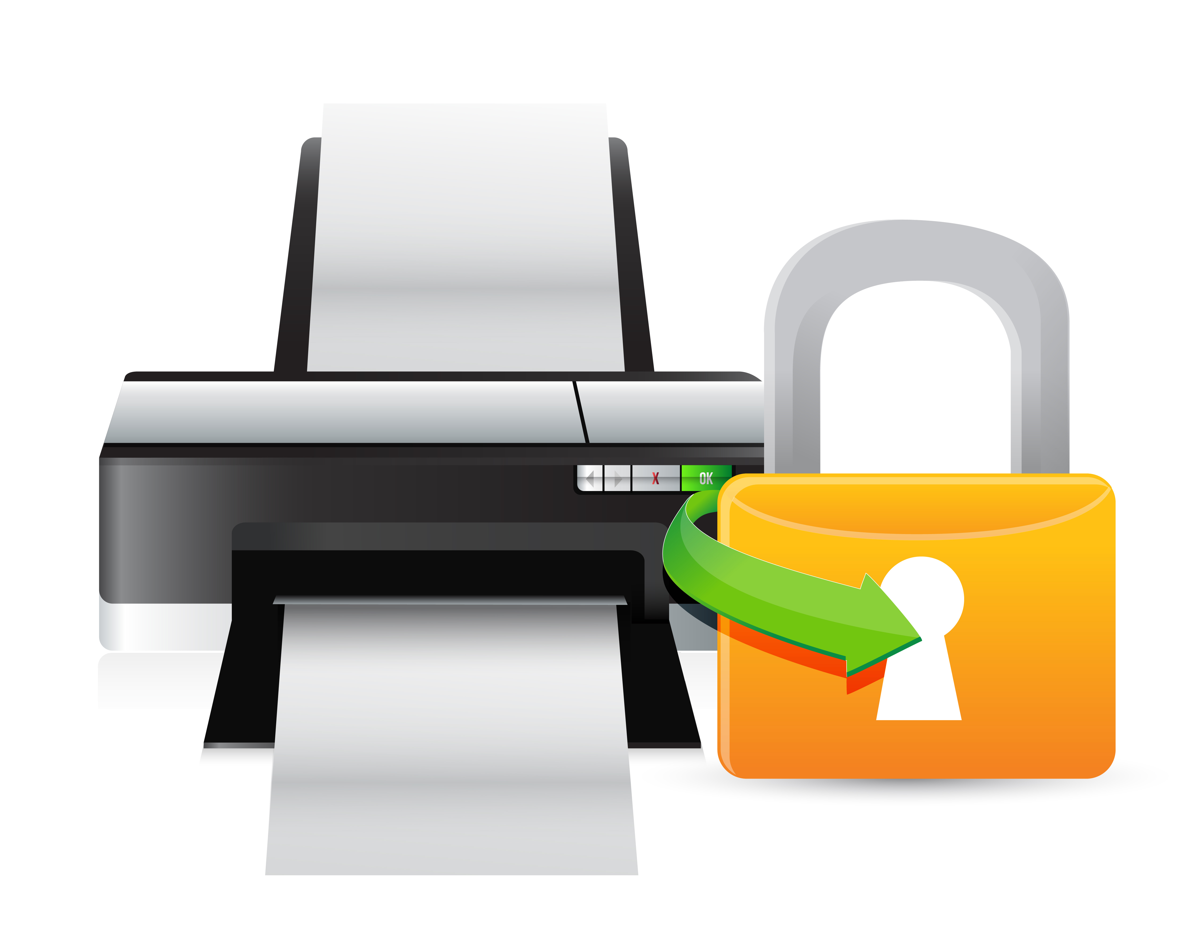 Six steps to a secure network printer
