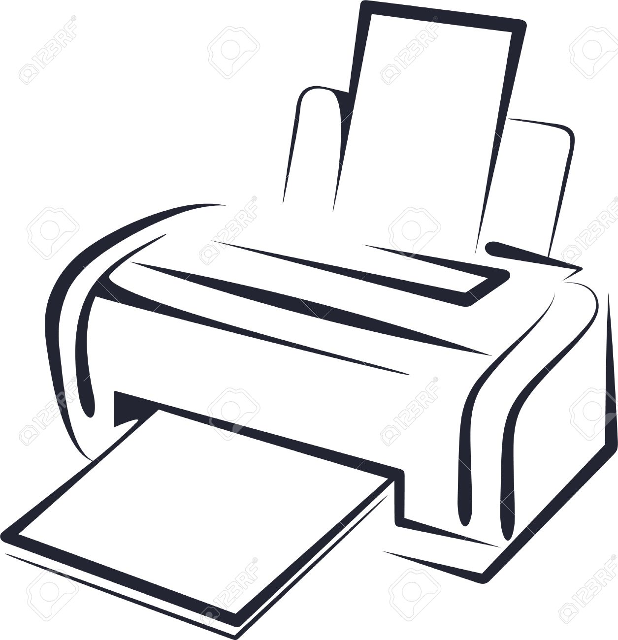 Collection of Printer clipart