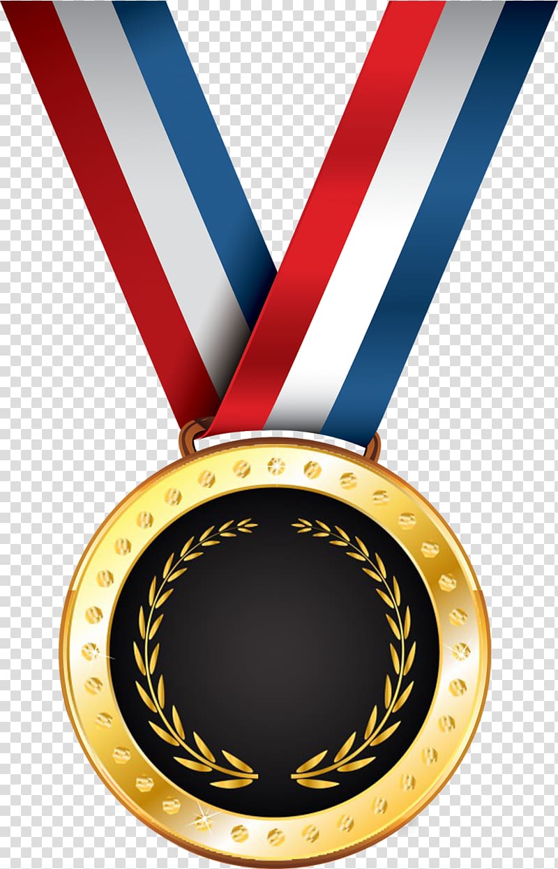 Ribbon award medal.