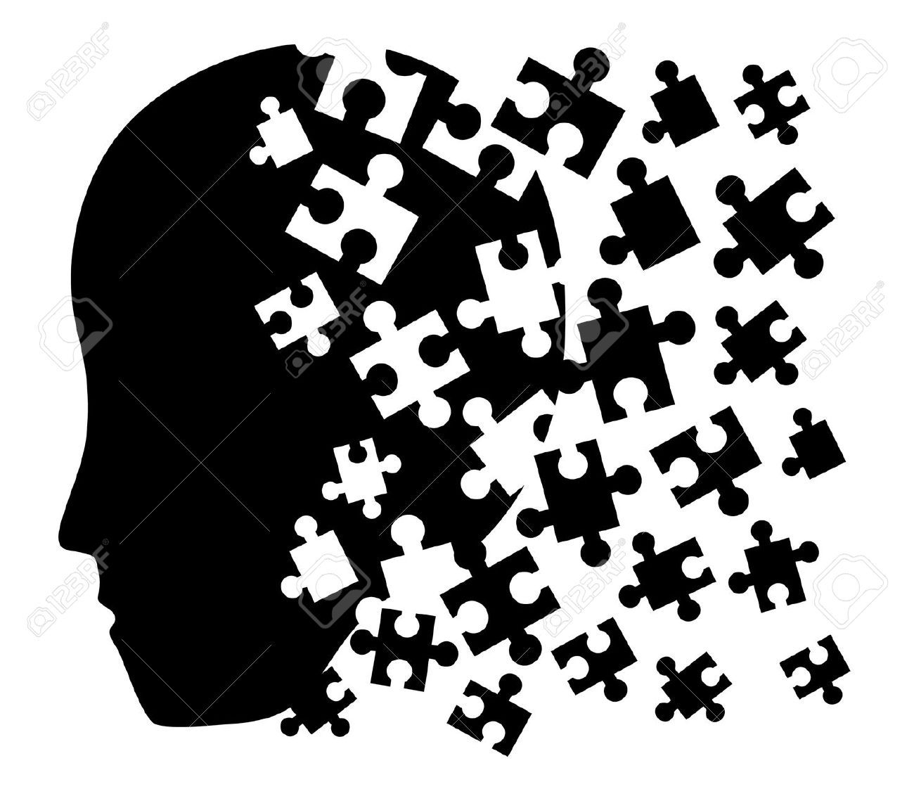 psychology clipart puzzle