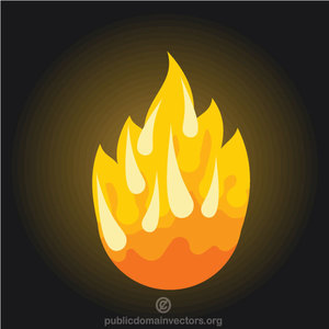 public domain clipart fire