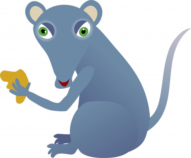 Cheesy Mouse Clipart Free Stock Photo