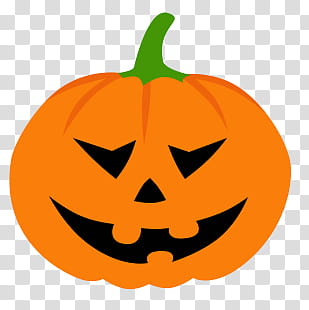 Halloween s, orange pumpkin illustration transparent