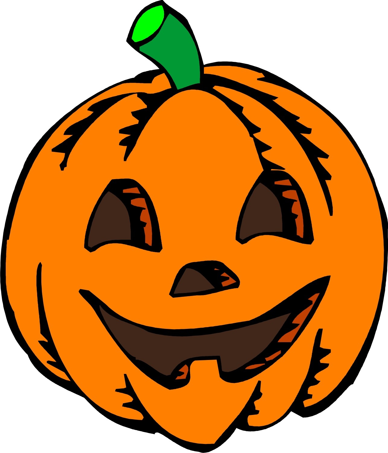 Free spooky pumpkin.