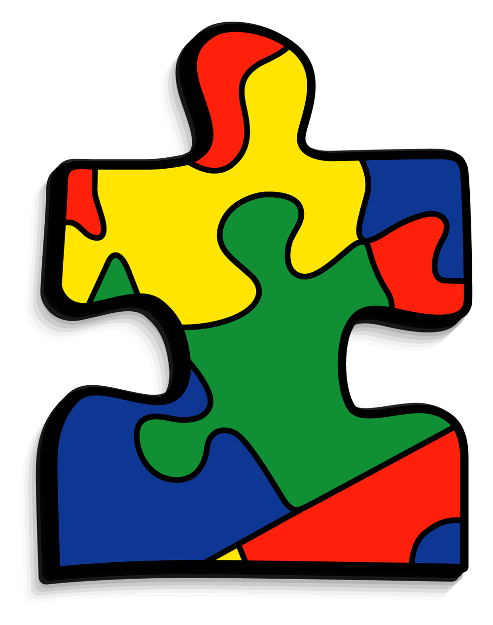 puzzle clipart autism