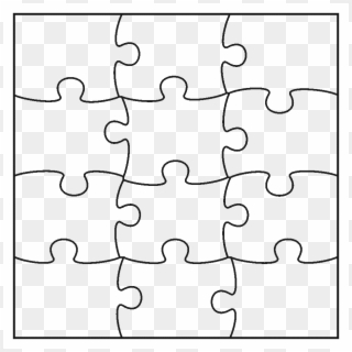 Free puzzle template.