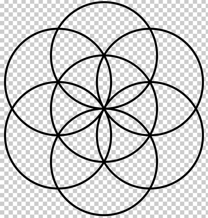 Overlapping Circles Grid Seed Sacred Geometry Geometric