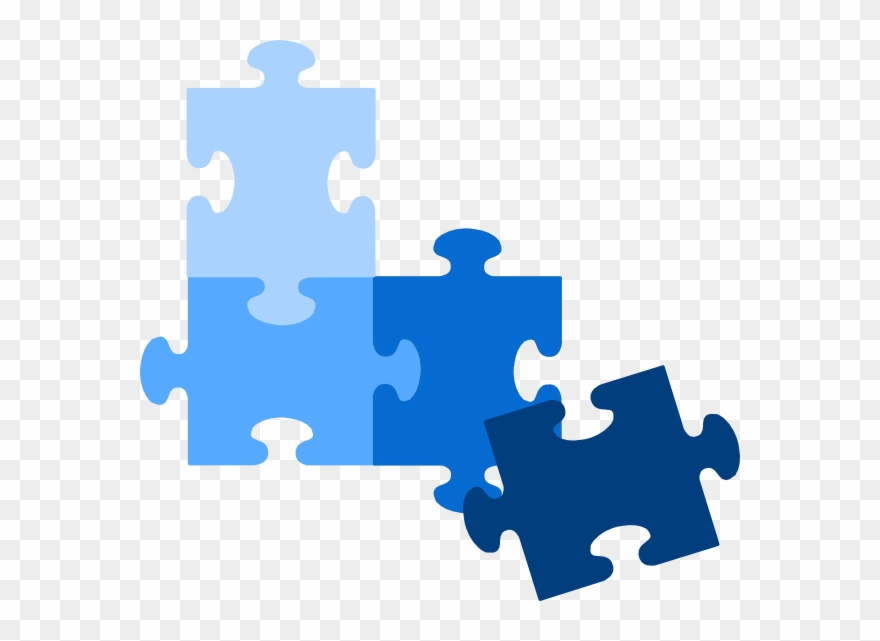 Puzzle pieces icon.
