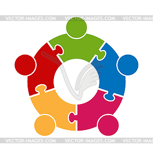 Logo teamworkcircle form.