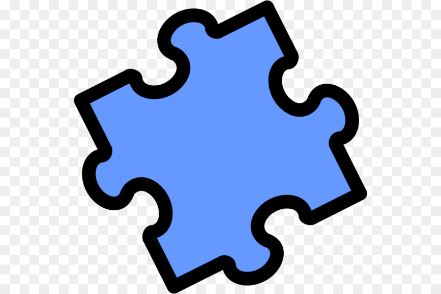 Puzzle pieces clip.