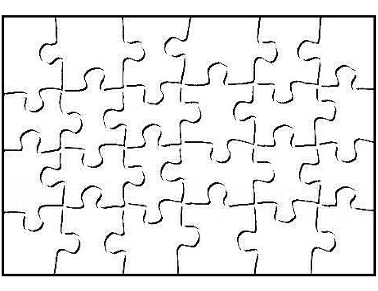 Free blank puzzle.