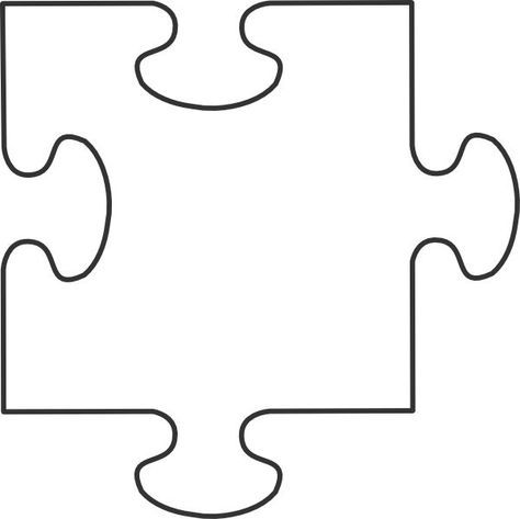 Puzzle clipart shape.