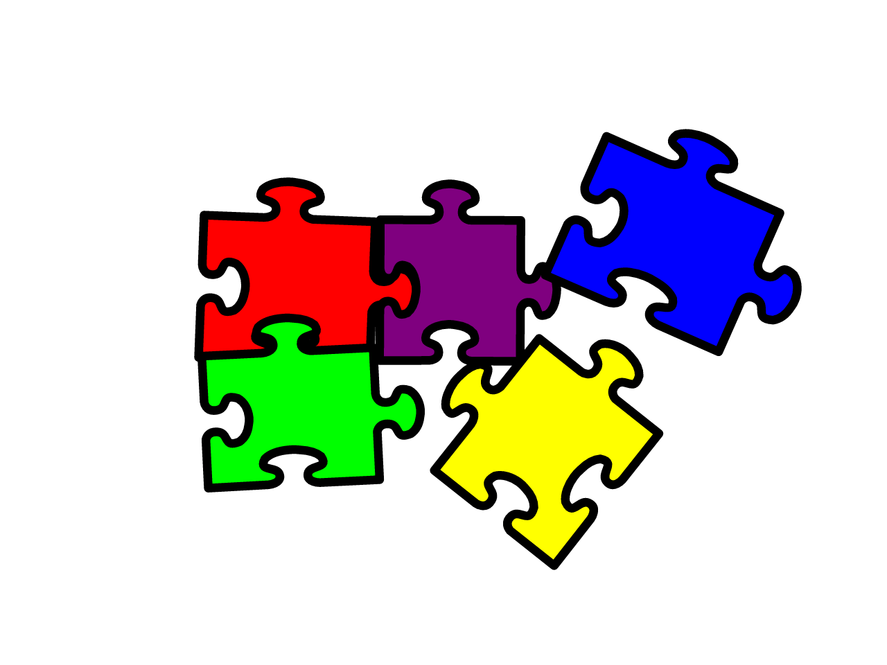 Jigsaw Puzzles Clip art