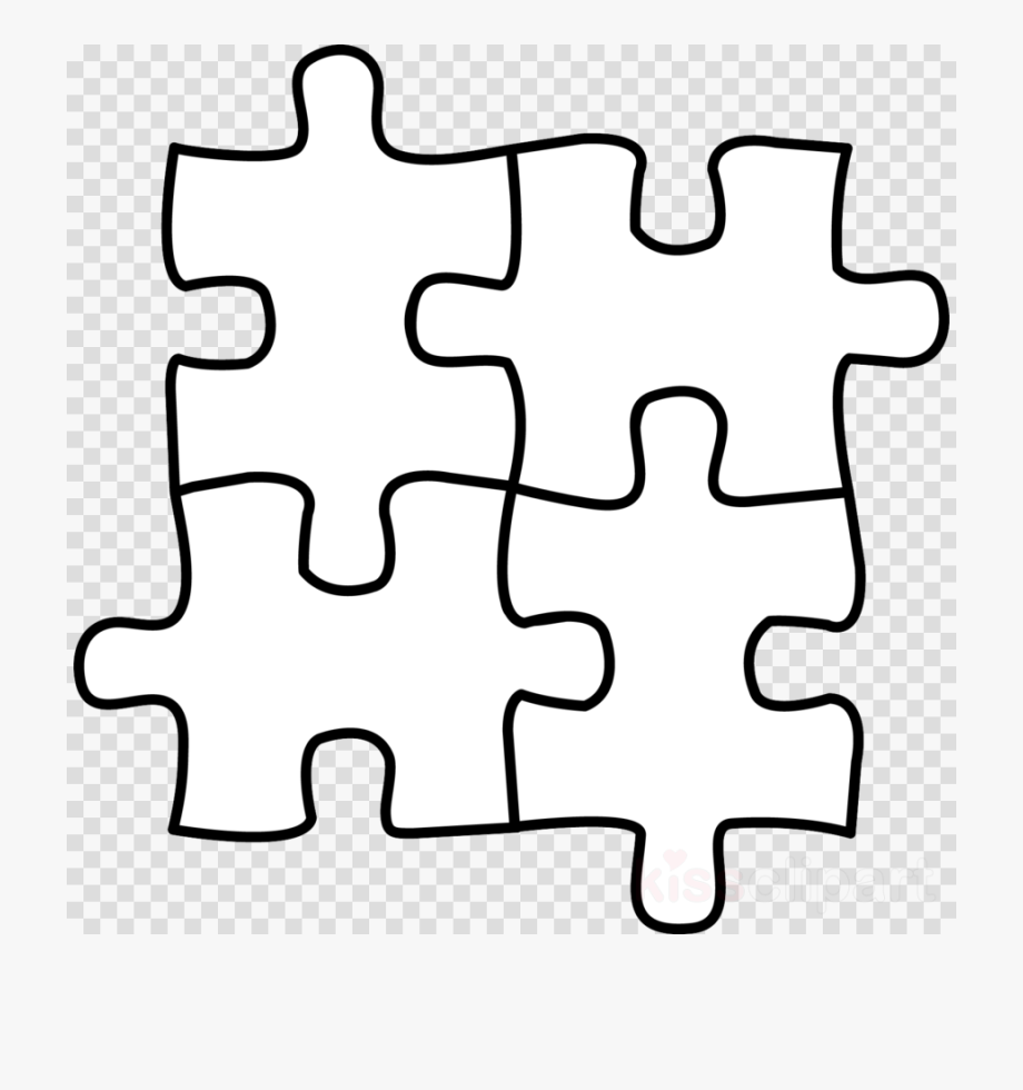 Puzzle Clipart Black And White